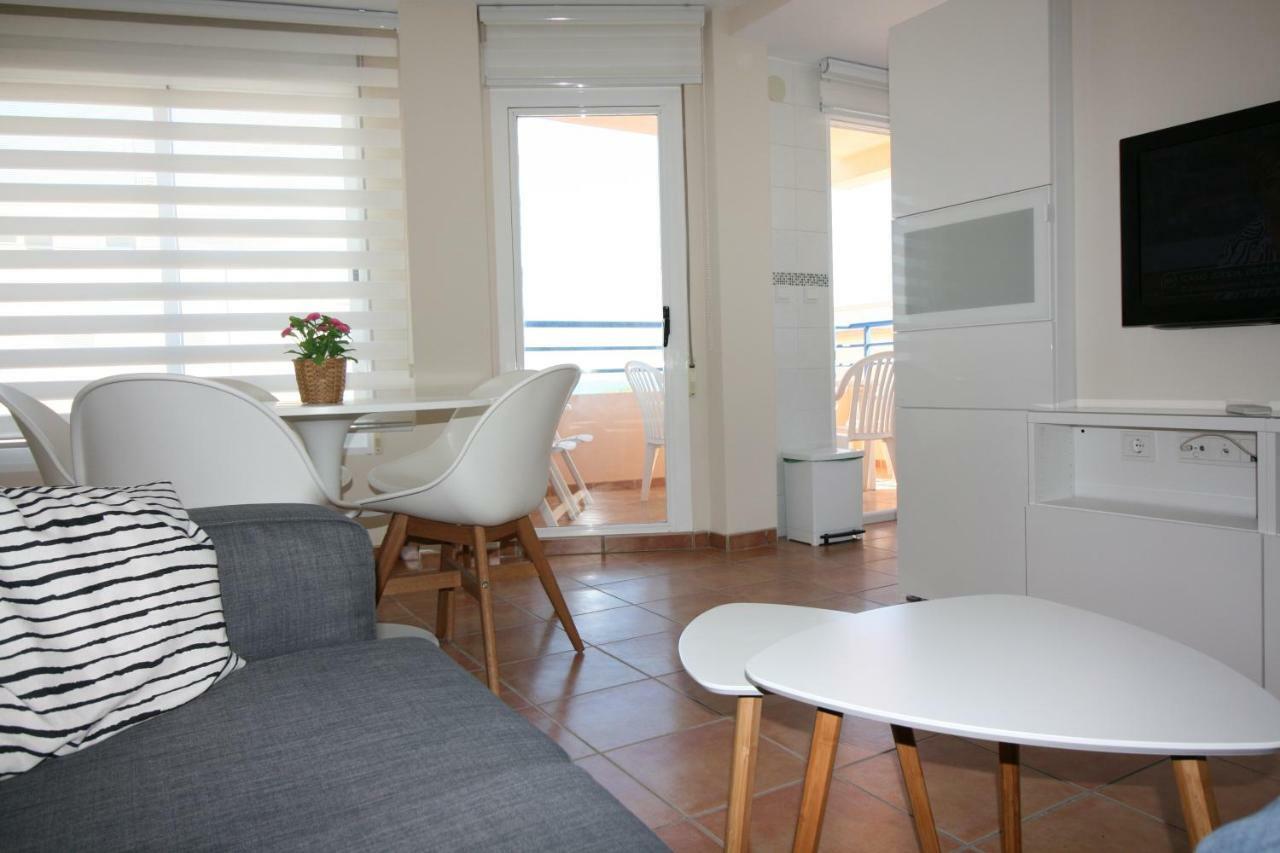 Apartamento Con Piscina Y Vistas Al Mar Aguamarina 36 Oliva Esterno foto
