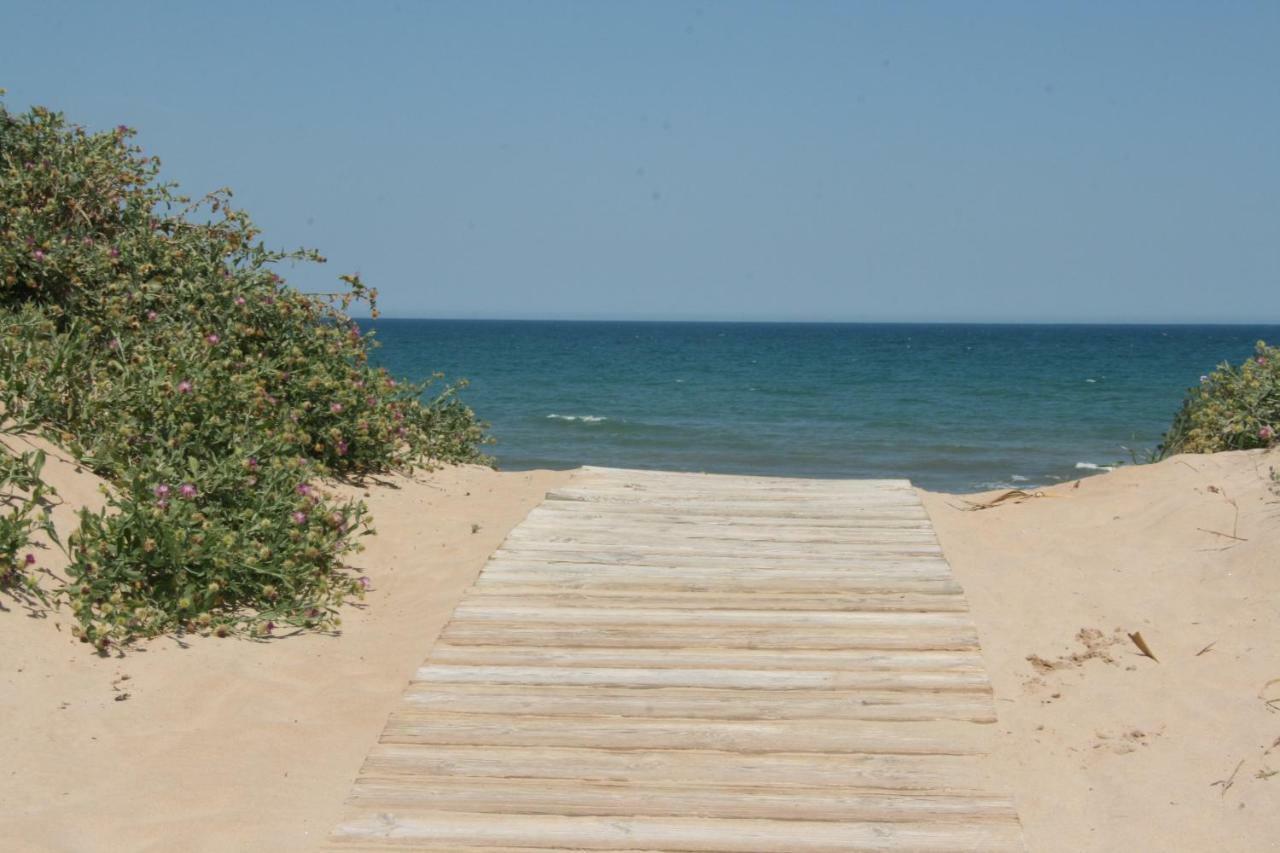 Apartamento Con Piscina Y Vistas Al Mar Aguamarina 36 Oliva Esterno foto